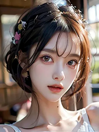 心灵冥想与田园花卉：一场视觉与心灵的盛宴