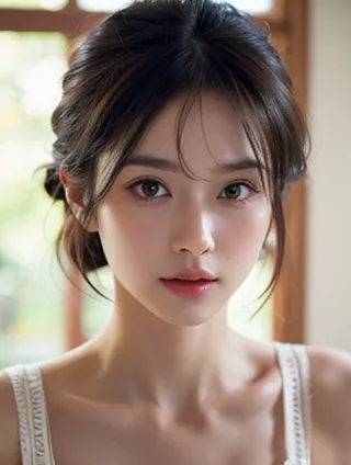 床的多功能性与浴室用品的巧妙结合：吊兰的绿色点缀